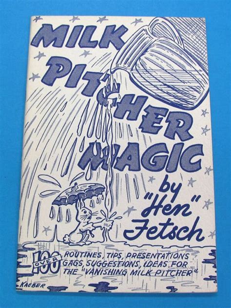 The art of milk potcher magic: A journey through time and cultures